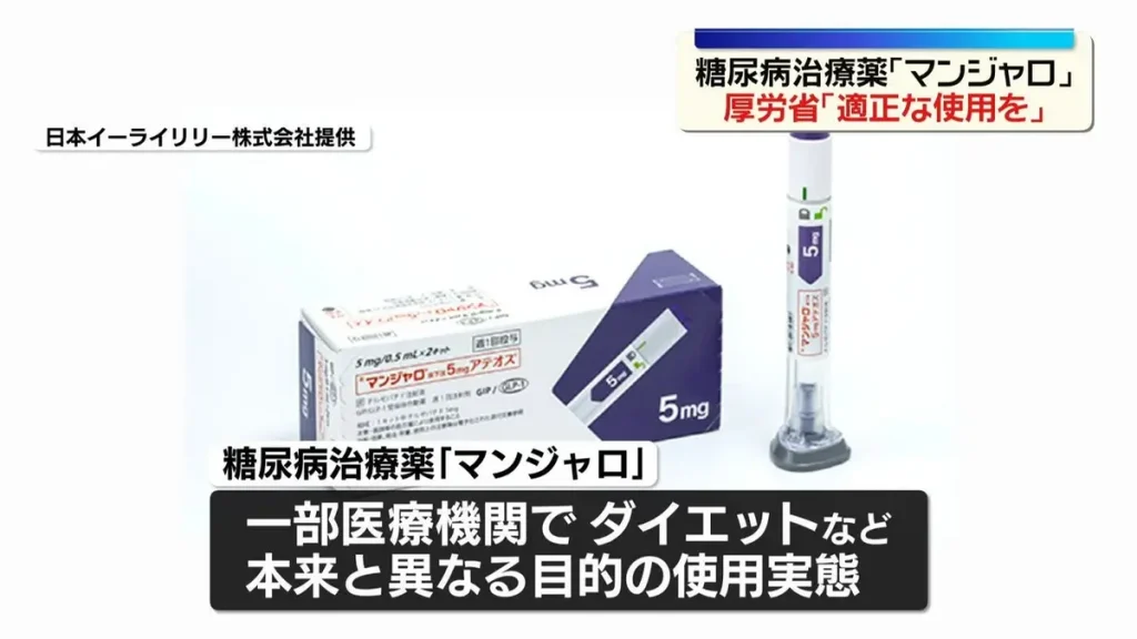 マンジャロのやせ薬としての使用は危険・危ない